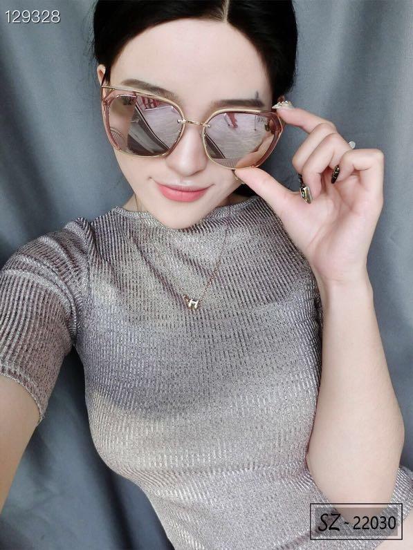 DIOR-迪奧 2019新款 太陽鏡 減輕強光負擔 遮擋有害光線防輻射 出行旅遊必備品 22030  lly1501